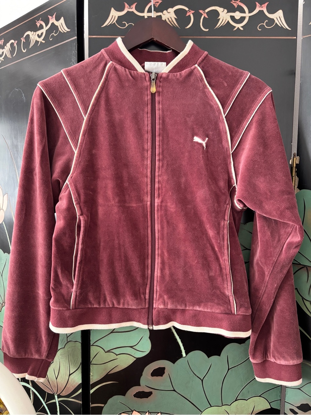 Vintage Puma Velour Sweatshirt